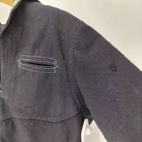 SEAFARER ウール マリンボタン セーラーシャツ メンズ