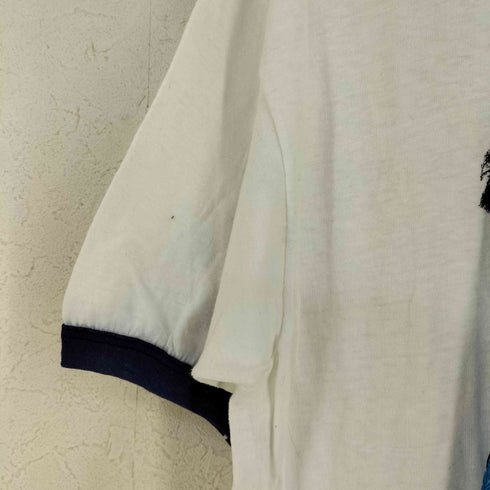 ヘインズ Hanes USA製 三角タグ New Jersey Monthly Magazine リンガーTシャツ メンズ import:L