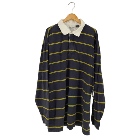 IZOD ボーダー ラガーシャツ メンズ 2XLT