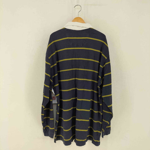IZOD ボーダー ラガーシャツ メンズ 2XLT