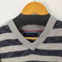トミーヒルフィガー TOMMY HILFIGER Vネック ボーダー ニット メンズ JPN:M