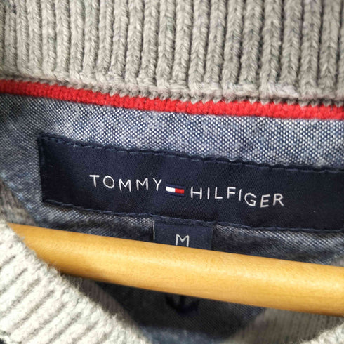 トミーヒルフィガー TOMMY HILFIGER Vネック ボーダー ニット メンズ JPN:M