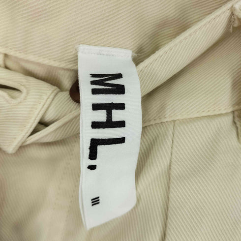 エムエイチエル MHL. SOFT TWISTED YARN COTTON タックパンツ メンズ JPN:3
