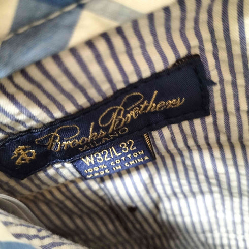 ブルックスブラザーズ BROOKS BROTHERS コットン ストレートパンツ メンズ W32L32