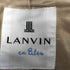 ランバンオンブルー LANVIN en Bleu スナップボタン ノーカラーショートジャケット レディース