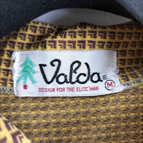 VALDA 総柄ポロシャツ メンズ JPN:M