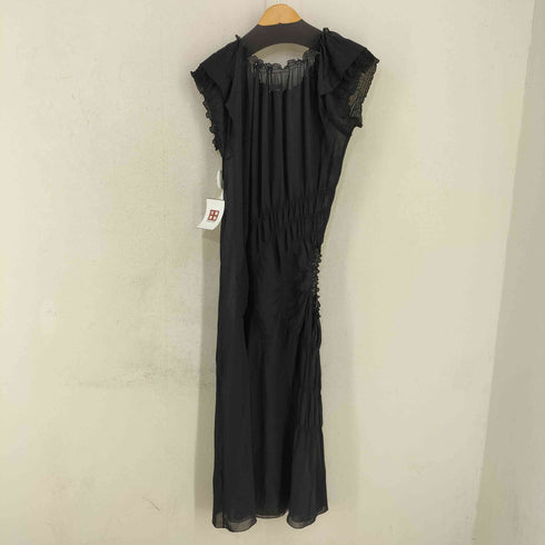 ジャンポールゴルチエ Jean Paul GAULTIER シアー ラウンドステッチ ノースリーブワンピース レディース US:8
