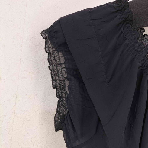 ジャンポールゴルチエ Jean Paul GAULTIER シアー ラウンドステッチ ノースリーブワンピース レディース US:8