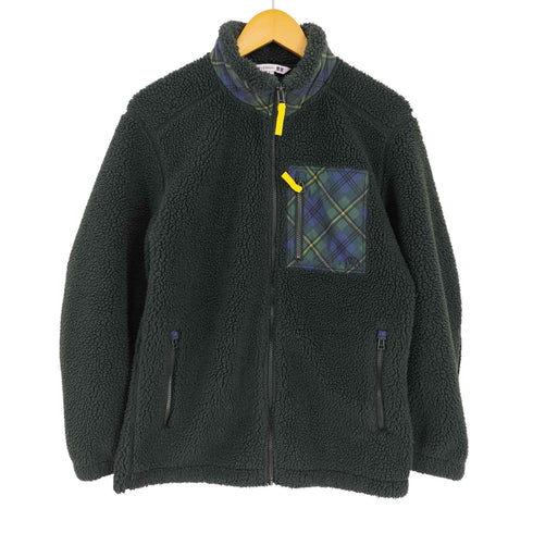 ユニクロジェイダブリューアンダーソン UNIQLO JW ANDERSON ボアフリースフルジップブルゾン メンズ JPN:L