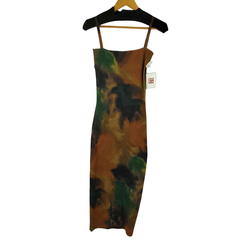 ザラ ZARA PRINTED KNIT DRESS レディース M