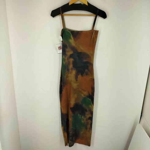 ザラ ZARA PRINTED KNIT DRESS レディース M