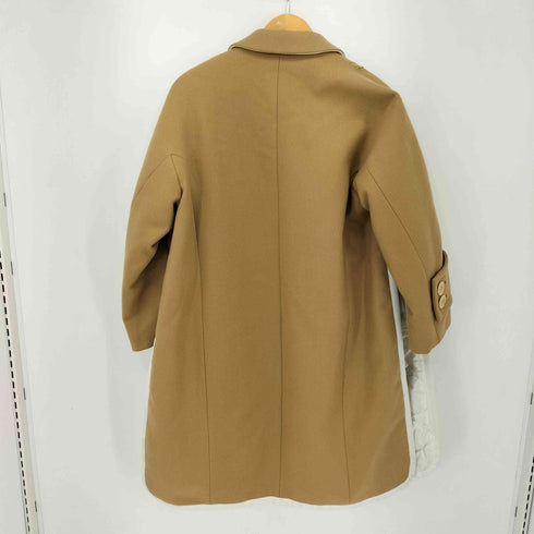 サカイ Sacai 15AW ウール サイドスリットコート 裏地キルティング レディース JPN:2