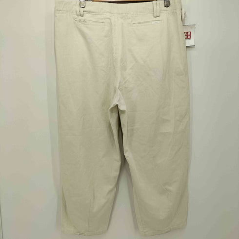 MUHET ワイドタックバルーンデニムパンツ レディース LL