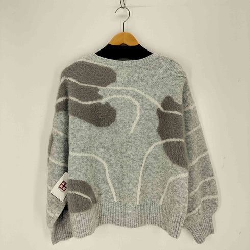 mellowneon ニュアンス模様ニット レディース FREE