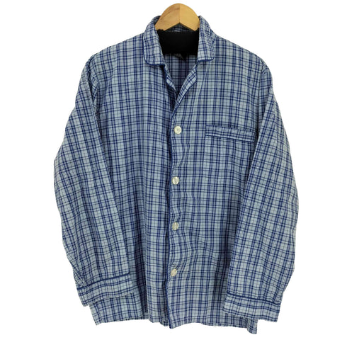 ナイツブリッジ KNIGHTSBRIDGE チェック パジャマシャツ メンズ import:S