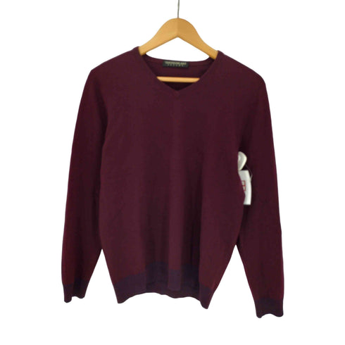 トゥモローランドトリコ TOMORROWLAND tricot ウール100 Vネック セーター メンズ JPN:M