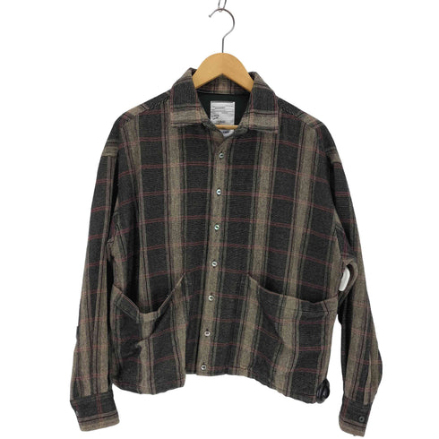 シャリーフ SHAREEF WOOL CHECK SHIRTS BLOUSON メンズ JPN:1