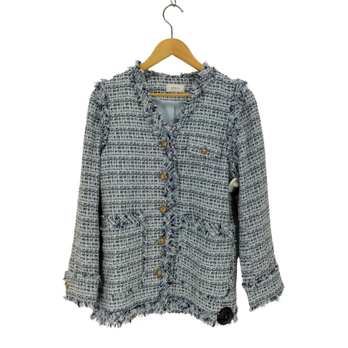 ORGUE Tweed fringe 2way jacket レディース JPN:S
