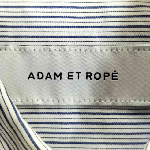 アダムエロペ Adam et Rope ビッグシルエット レギュラーカラーシャツ メンズ JPN:M