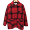 ジョンソンウーレンミルズ Johnson Woolen Mills 90S USA製 ジップアップ タータンチェック ウールジャケット メンズ import:XS