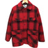 ジョンソンウーレンミルズ Johnson Woolen Mills 90S USA製 ジップアップ タータンチェック ウールジャケット メンズ import:XS