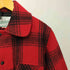 ジョンソンウーレンミルズ Johnson Woolen Mills 90S USA製 ジップアップ タータンチェック ウールジャケット メンズ import:XS