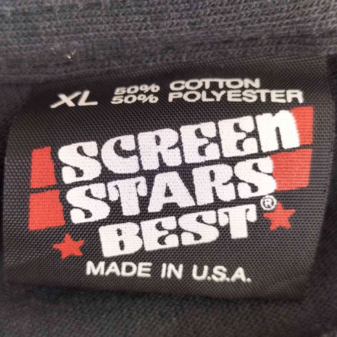スクリーンスターズ SCREEN STARS 90S USA製 牧師 L/S Tシャツ 裾シングル メンズ import:XL