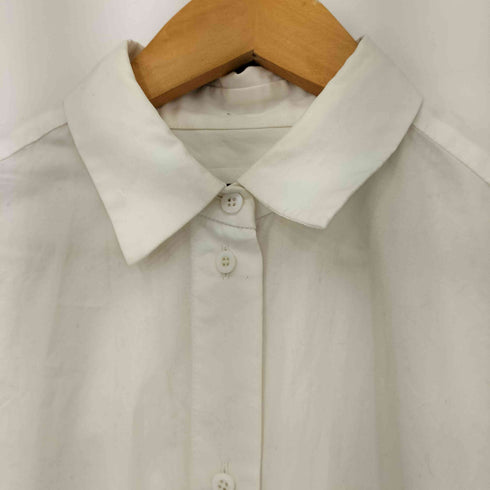 エンフォルド ENFOLD 21SS GIZAブロード ワイドBOX SHIRT レディース JPN:38