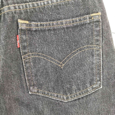 リーバイス Levis W626-5358 先染め ブラック デニムパンツ レディース 31inch