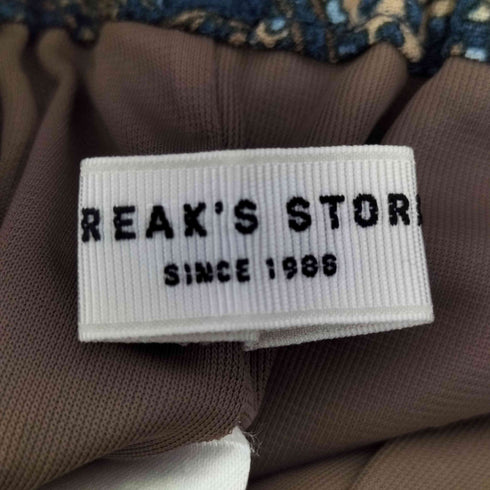 フリークスストア FREAKS STORE ペイズリー柄イージーワイドパンツ メンズ FREE