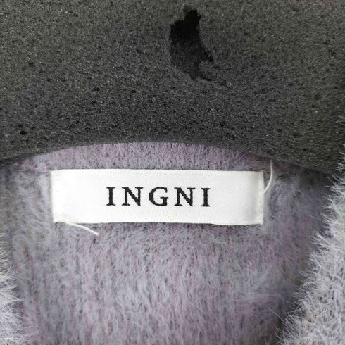 イング INGNI オフショルイングフェザーヤーン肩開きニット レディース JPN:1