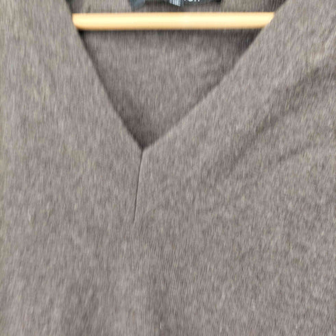Neil Barrett イタリア製 ウール混 カシミア シルク ボウタイ Vネックニット レディース import:S