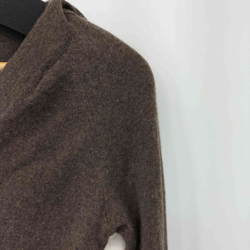 Neil Barrett イタリア製 ウール混 カシミア シルク ボウタイ Vネックニット レディース import:S