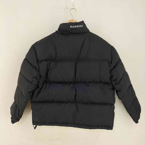 カンゴール KANGOL ロゴ刺繍 リップストップナイロン ダウンジャケット メンズ JPN:L