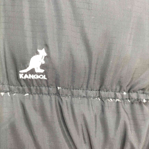 カンゴール KANGOL ロゴ刺繍 リップストップナイロン ダウンジャケット メンズ JPN:L