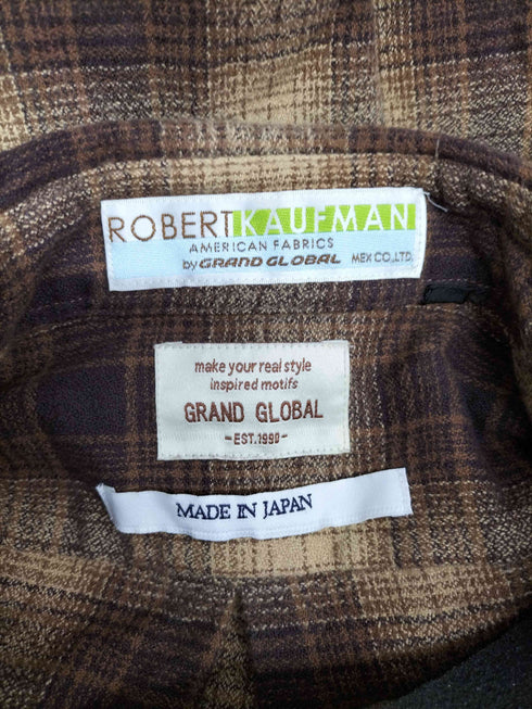 ROBERT KAUFMAN オンブレチェックシャツ メンズ 38