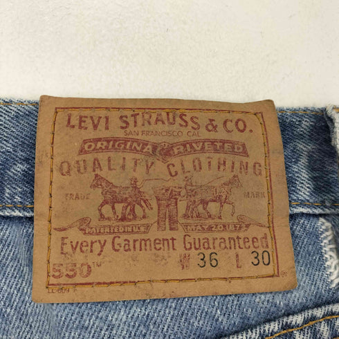 リーバイス Levis USA製 550 RELAXED FIT ボタン裏513 メンズ 36/30
