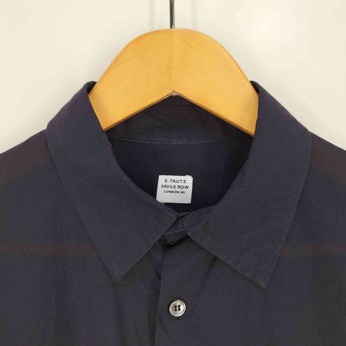 イートウツサヴィルロウ E.TAUTZ SAVILE ROW LINEMAN SHIRT ラインマン シャツ メンズ import:S