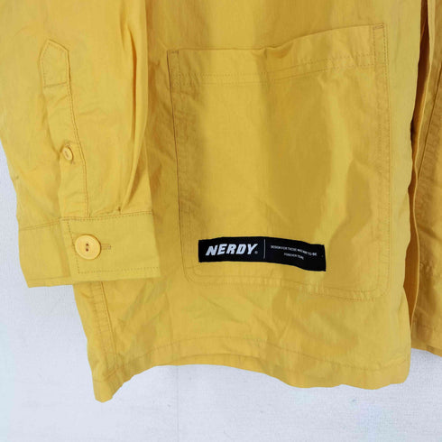ノルディー nerdy Wrinkle Shirt Jacket メンズ import:M