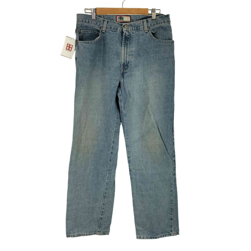 オールドネイビー OLD NAVY ストレードワイドデニムパンツ メンズ 33-32