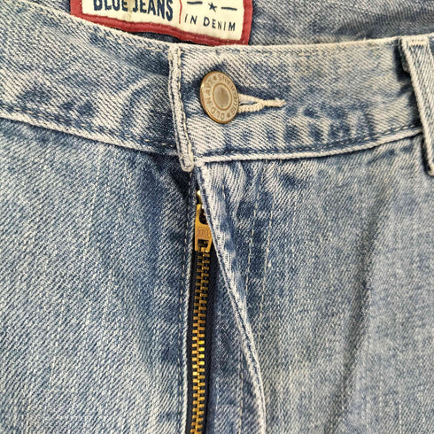 オールドネイビー OLD NAVY ストレードワイドデニムパンツ メンズ 33-32