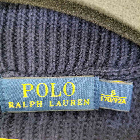 ポロラルフローレン POLO RALPH LAUREN ショールカラー コットンカーディガン メンズ import:S