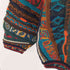 クージー COOGI 90S オーストラリア製 マルチカラー 総柄 3D ニット セーター メンズ import:M