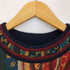 クージー COOGI 90S オーストラリア製 マルチカラー 総柄 3D ニット セーター メンズ import:M