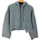 ザラ ZARA アルパカ混ニットジップアップパーカー レディース import:S