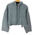 ザラ ZARA アルパカ混ニットジップアップパーカー レディース import:S