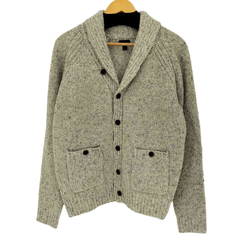 ジェイクルー J.CREW ウールブレンド ネップ ショールカラーカーディガン メンズ import:S