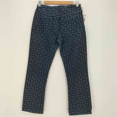 ゲス GUESS 90S USA製 ロゴ刺繍 デニムパンツ メンズ