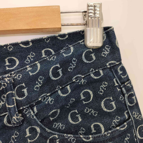 ゲス GUESS 90S USA製 ロゴ刺繍 デニムパンツ メンズ