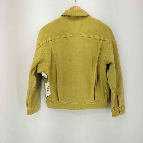 ザラ ZARA .4P カラーデニムトラッカージャケット レディース import:XS